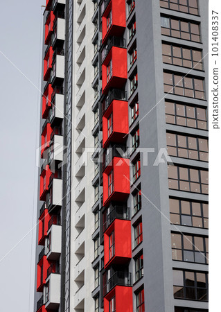 Modern elements in contemporary architecture. Modern elements in contemporary architecture. 101408337