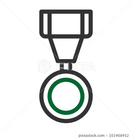 military icon duocolor grey green style illustration vector army element and symbol perfect. 101408452