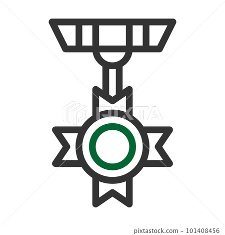 military icon duocolor grey green style illustration vector army element and symbol perfect. military icon duocolor grey green style illustration vector army element and symbol perfect. 101408456