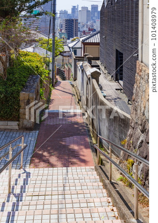 Scenery of Ijinkan Street in Kitano, Kobe City Scenery of Ijinkan Street in Kitano, Kobe City 101408979