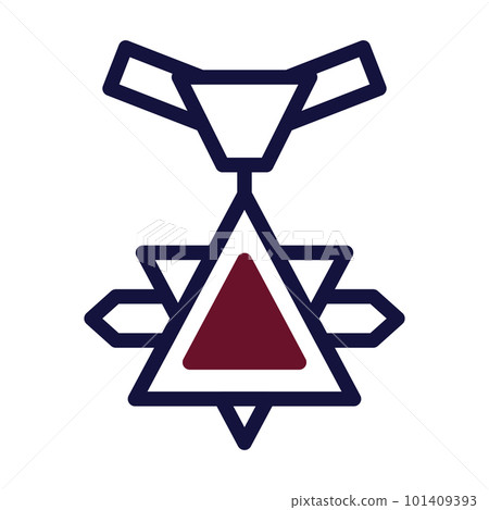 military icon duotone maroon navy style illustration vector army element and symbol perfect. 101409393