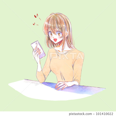 Women who enjoy using smartphones Women who enjoy using smartphones 101410022