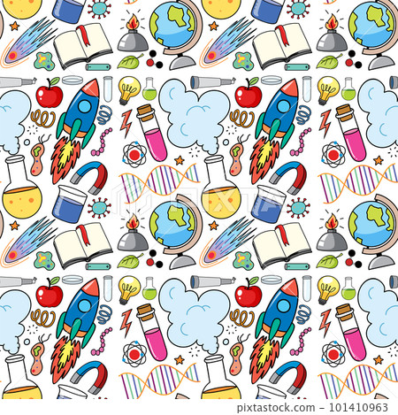 Astronomy Objects and Icons Vector Set 101410963