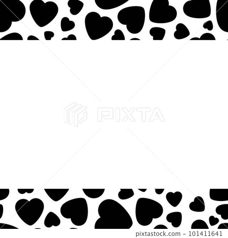 Frame With Black Heart On White Background. Graphic Design In The Concept of Love. Love Symbol And Emblem for Valentines Day, Wedding, Birthday and Holiday. Vector Card and Template with Copy Space. Frame With Black Heart On White Background. Graphic Design In The Concept of Love. Love Symbol And Emblem for Valentines Day, Wedding, Birthday and Holiday. Vector Card and Template with Copy Space. 101411641