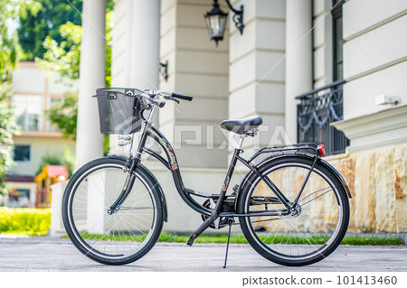 Typical Amsterdam bike fiets symbol. Traditional dutch icon. Holland culture element with bike. Typical Netherlands transport bicycle. Template for cards, advertisement, poster, banner, Spring bike Typical Amsterdam bike fiets symbol. Traditional dutch icon. Holland culture element with bike. Typical Netherlands transport bicycle. Template for cards, advertisement, poster, banner, Spring bike 101413460