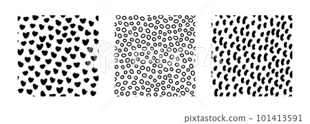 Set of abstract seamless patterns with textures Set of abstract seamless patterns with textures 101413591