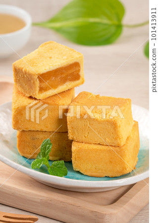 鳳梨酥 甜點 鳳梨 糕點 中秋節 pineapple cake pastry パイナップルケーキ 101413911