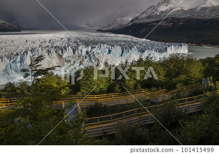 Perito Moreno Glacier, Los Glaciares National Park, Santa Cruz Province, Patagonia Argentina. 101415499