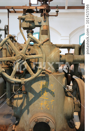 Besshi Copper Mine Industrial Heritage "Former Hadeba Hydroelectric Power Station" No. 2 Turbine Generator Speed Governor Besshi Copper Mine Industrial Heritage "Former Hadeba Hydroelectric Power Station" No. 2 Turbine Generator Speed Governor 101415566