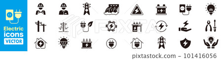 electricity, icon, icons 101416056