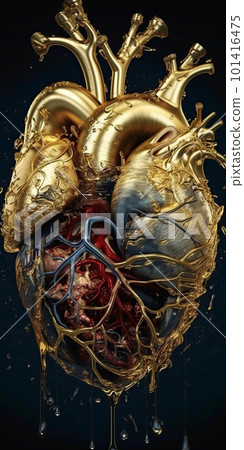 Human heart as a work of art 101416475