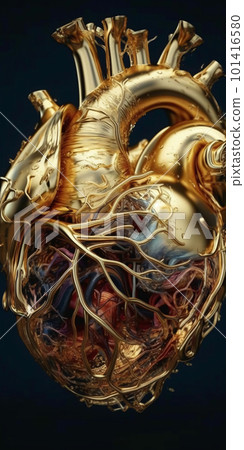 Human heart as a work of art 101416580