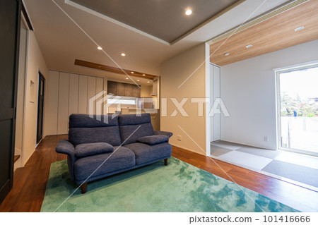 Fashionable living room 101416666