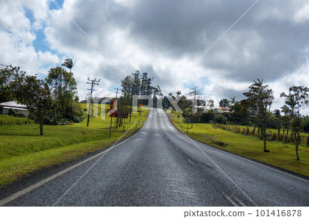 Driving scenery in the Atherton Tablelands Driving scenery in the Atherton Tablelands 101416878