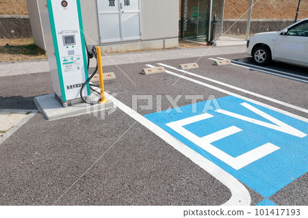 Electric vehicle charging station, quick charger 101417193