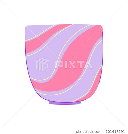 summer flower pot cartoon vector illustration summer flower pot cartoon vector illustration 101418291