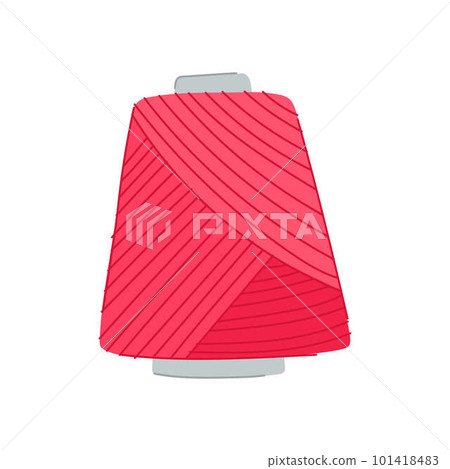 needlework yarn wool cartoon vector illustration 101418483
