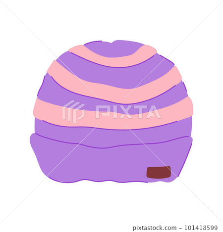 style beanie hat cartoon vector illustration style beanie hat cartoon vector illustration 101418599