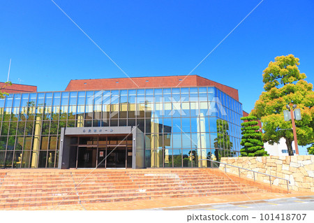 Tobishima Village, Aichi Prefecture, view of Tobishima Village Central Public Hall Tobishima Village, Aichi Prefecture, view of Tobishima Village Central Public Hall 101418707