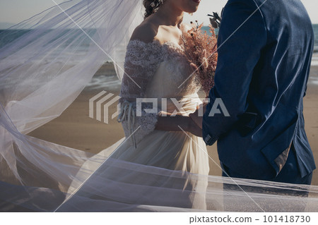 wedding photo by the sea wedding photo by the sea 101418730