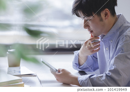 Students studying Students studying 101419949