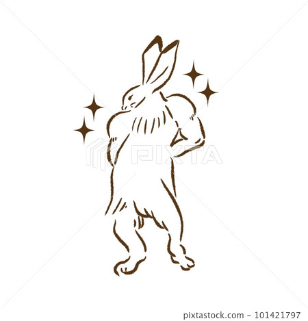 macho muscle training muscles muscle rabbit posing macho muscle training muscles muscle rabbit posing 101421797
