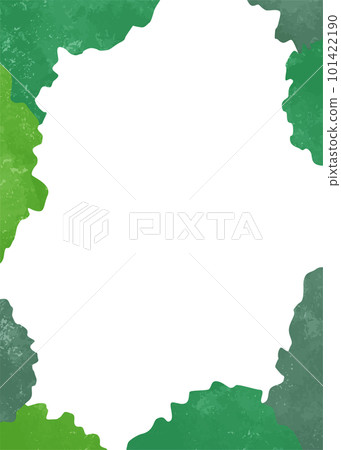 綠葉相框背景素材 綠葉相框背景素材 101422190