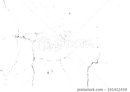 Grunge black and white scratched textured background. Abstract messy and distressed element. (vector) 101422439
