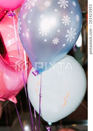 balloons festive birthday inside decoration event celebrations 101423953