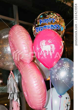 balloons festive birthday inside decoration event celebrations balloons festive birthday inside decoration event celebrations 101423954