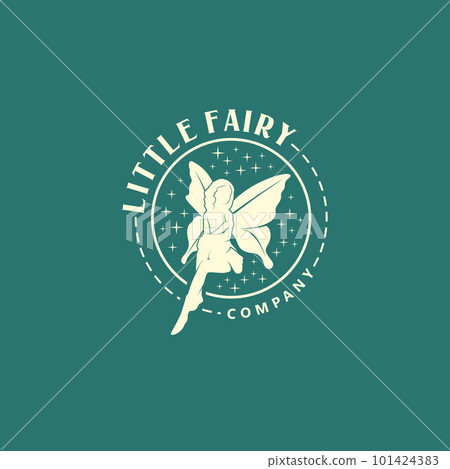 Cute Little Fairy Elf Logo For Girls Clothing Store 101424383