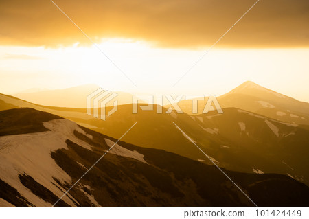 View of the grassy hills View of the grassy hills 101424449