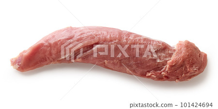 fresh raw pork fillet 101424694