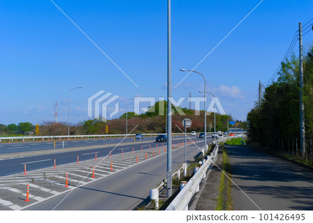 2023 年 4 月，茨城縣古河市新國道 4 號線沿線的風景 101426495