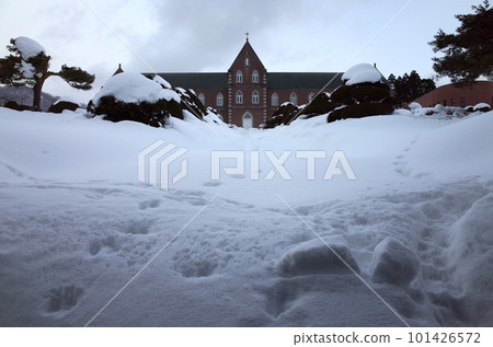 雪中的修道院_大島當別 101426572
