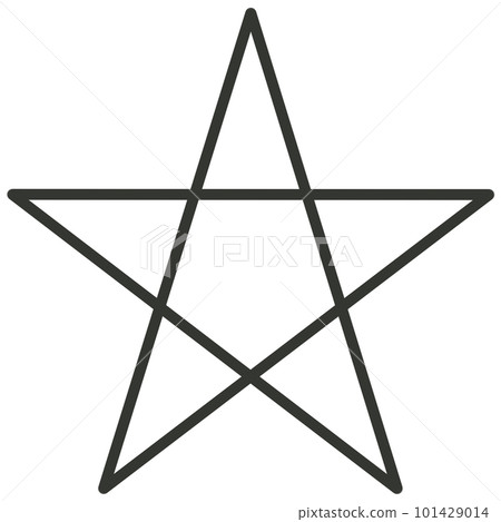 Five-pointed star 101429014