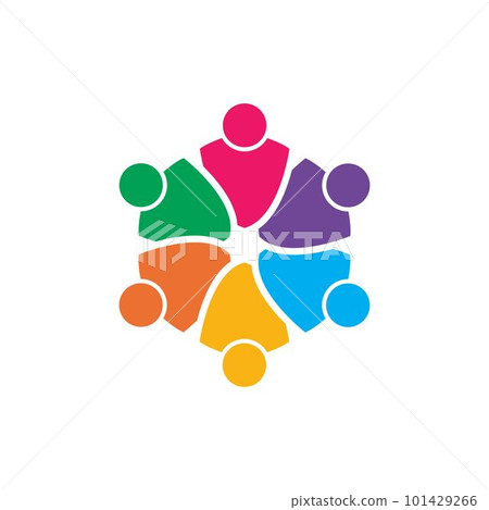 Community care logo images design 101429266
