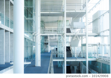 Photo of the interior of the glass-enclosed facility 101429908