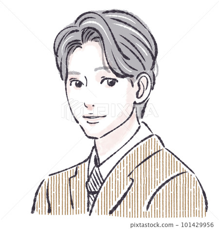 Illustration material of men Illustration material of men 101429956