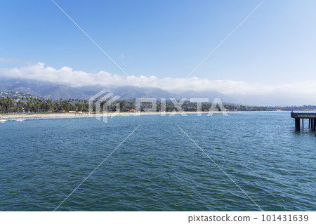 聖巴巴拉美麗的海岸線 聖巴巴拉美麗的海岸線 101431639
