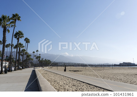 beautiful santa barbara beach 101431961