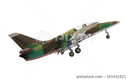 Training military multi colored jet aircraft Training military multi colored jet aircraft 101432821