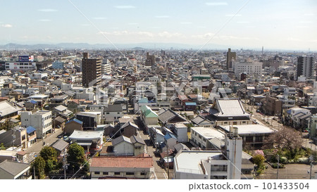 Komaki seen from Ichinomiya City Hall Observation Restaurant 101433504