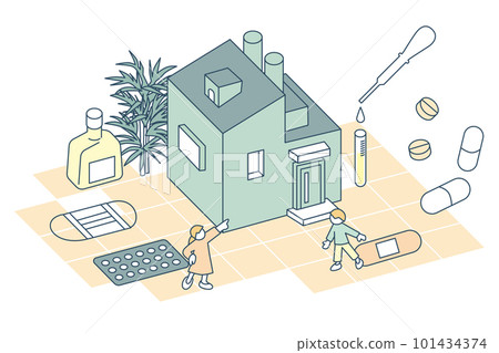 支持我們健康的類型，例如藥房 101434374