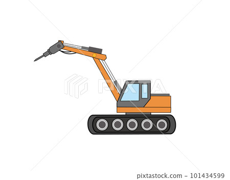 Breaker illustration material. Breaker illustration material. 101434599