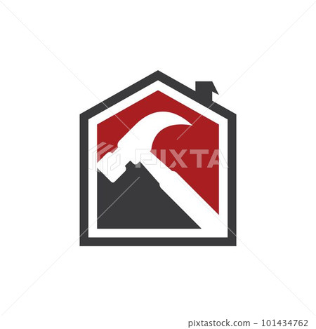 House repair logo images illustration 101434762