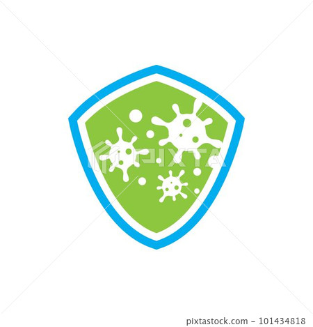 Virus protection logo images illustration Virus protection logo images illustration 101434818
