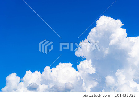 [Summer material] Summer sky image [Nagano Prefecture] 101435325