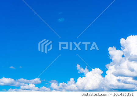 [Summer material] Summer sky image [Nagano Prefecture] 101435351