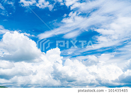 [Summer material] Summer sky image [Nagano Prefecture] 101435485